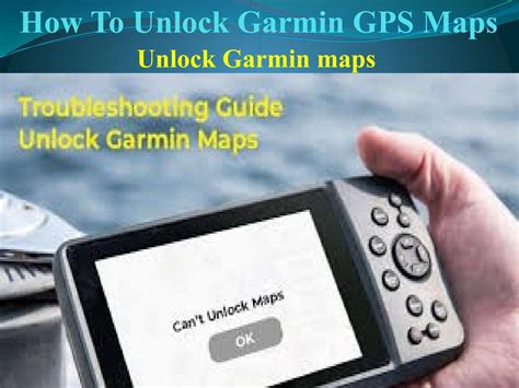 Instructions for Garmin (Unlocking) 